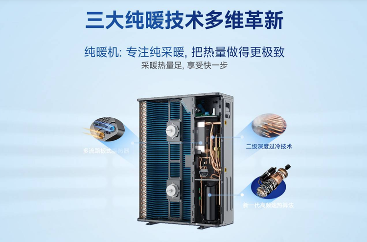 N+淳熱變頻純暖機產品宣傳圖